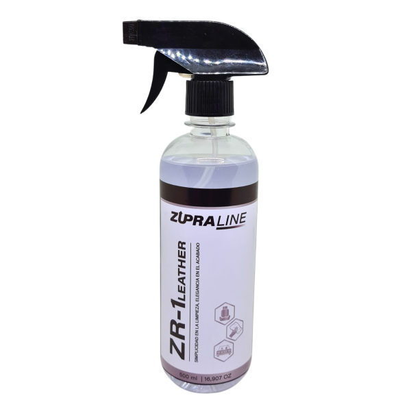 LIMPIADOR DE CUERO ZR-1 LEATHER 500ML